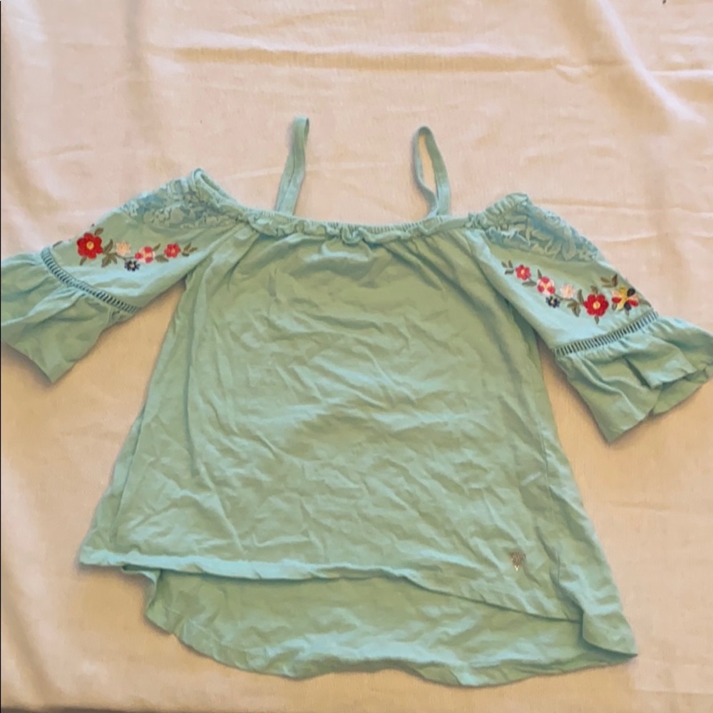 Kids Blue Guess Shirt